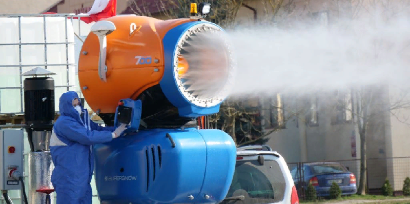 спецтехника для дезинфекции города